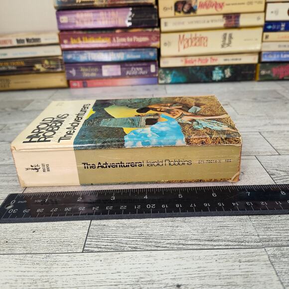 The Adventurers by Harold Robbins 1969 Pocket Books Paperback 24th Printing VTG - Picture 6 of 14